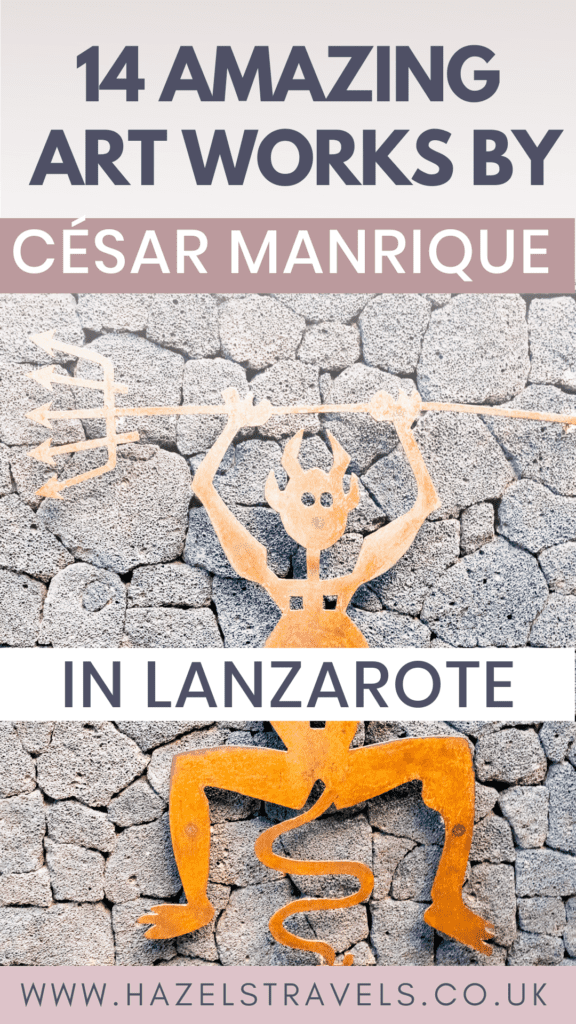 César Manrique Lanzarote Pins - a guide to Manrique sites in Lanzarote
