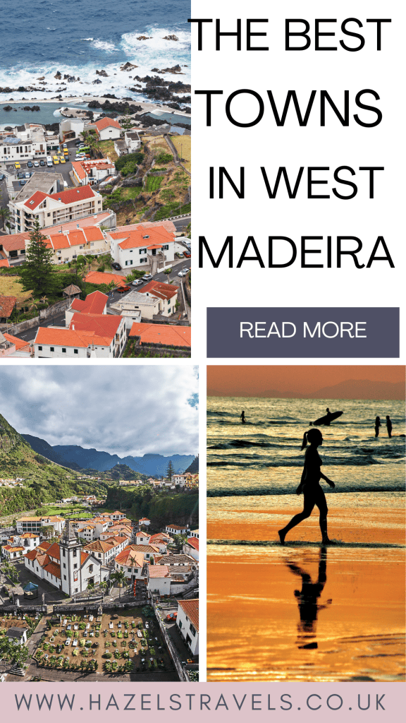Charming coastal town in Madeira with colourful houses, scenic mountains, and beautiful beaches, perfect for exploring West Madeira's best destinations and seaside activities.
